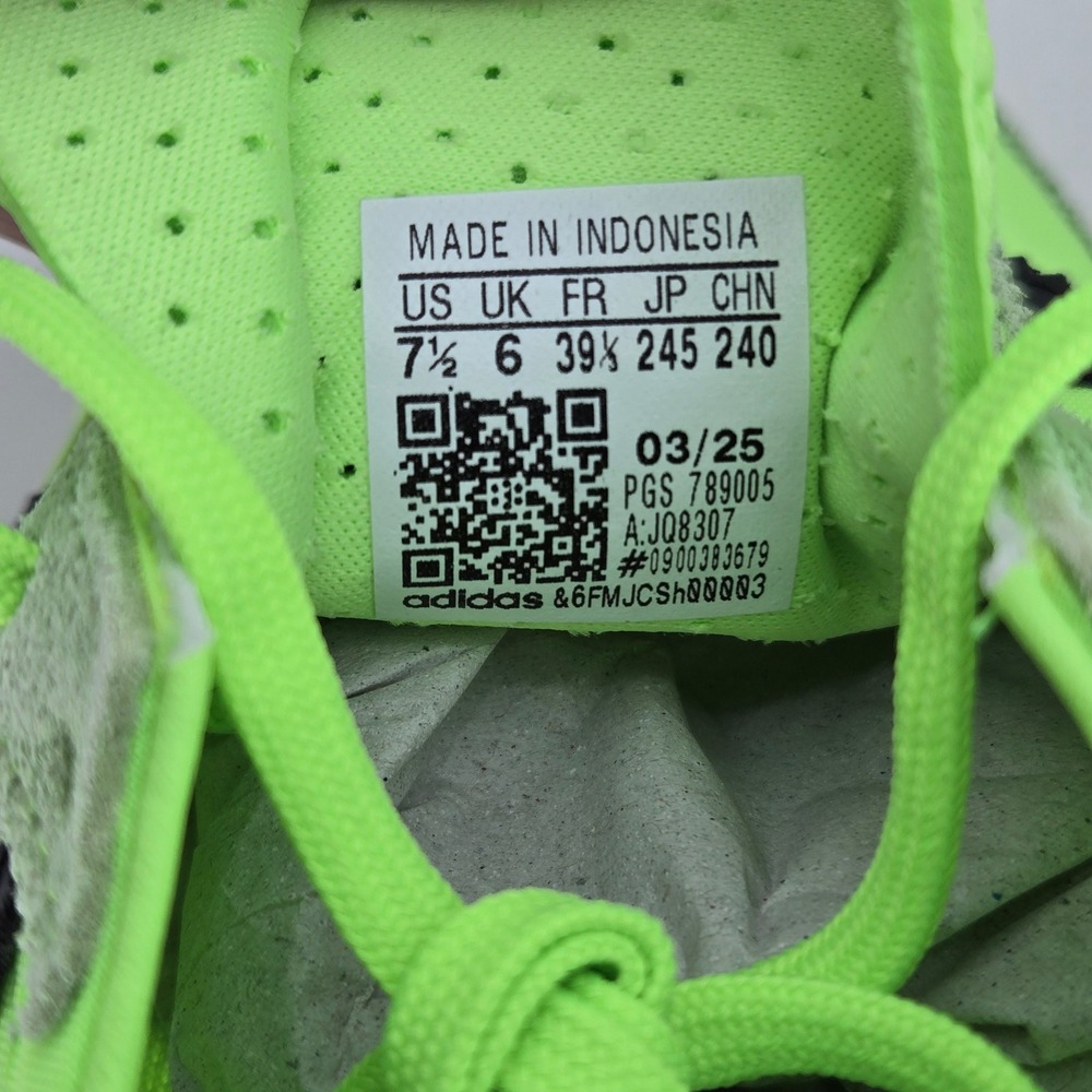 Adidas SL 72 OG W Semi Lucid Green Black Gum JQ8307 Womens 7.5 NWT Retro - Picture 10 of 16
